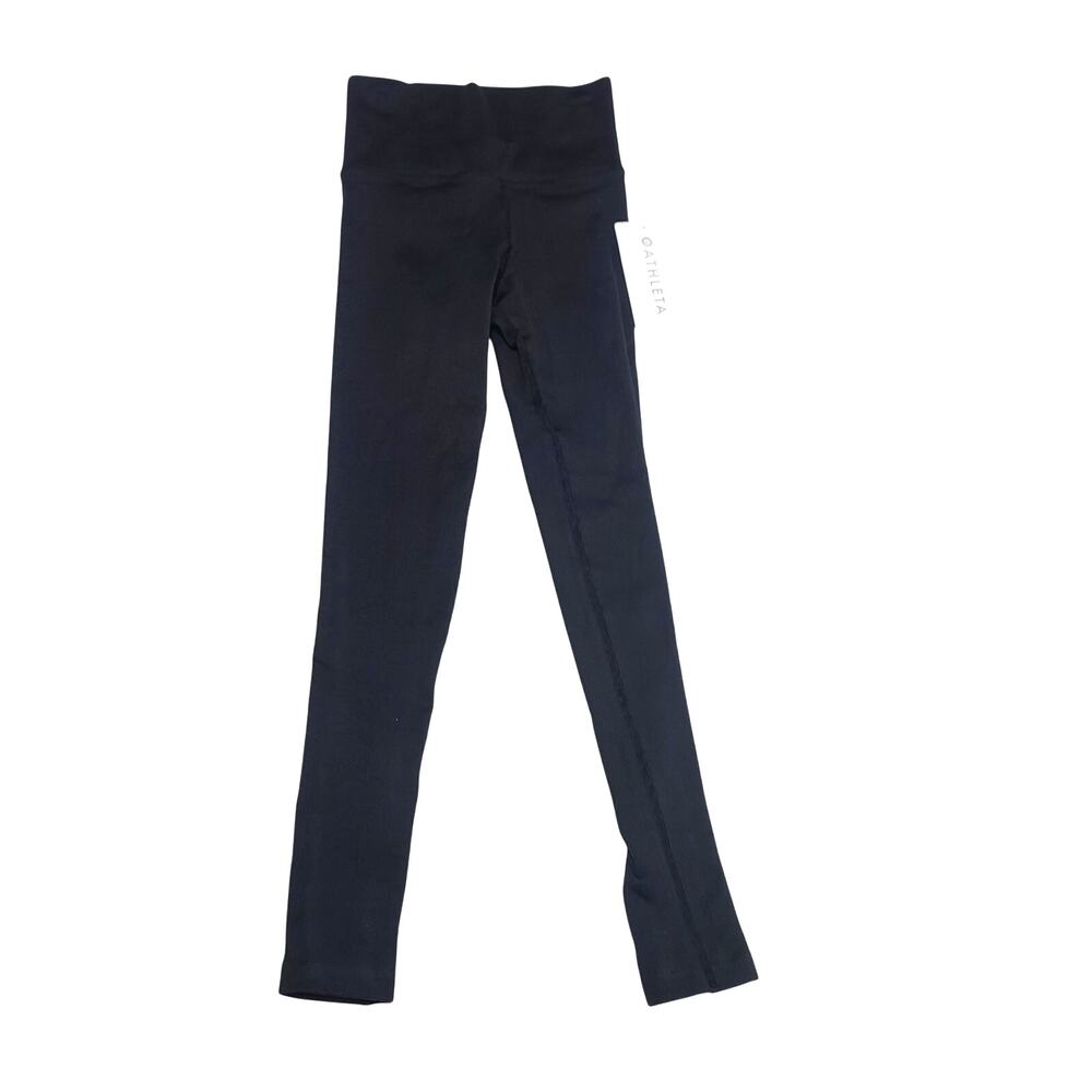 Athleta Aurora Seamless tight black leggings women's XXS NWT